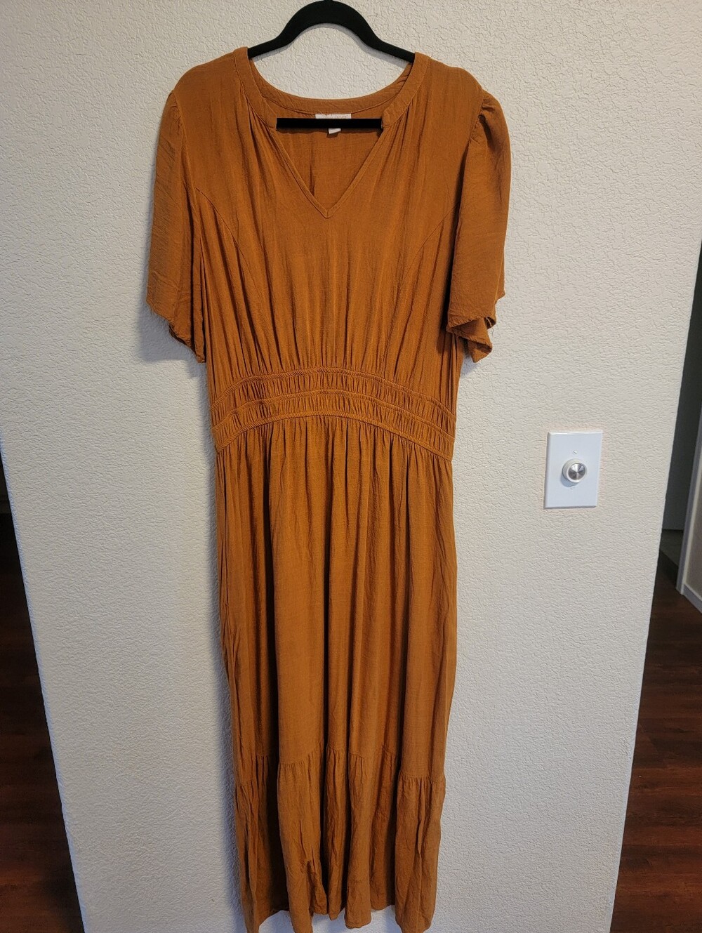 BOHO ~ Brown Flowy Maxi